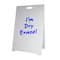 Flipside Premium Corrugated Plastic Dry Erase Marquee Easel